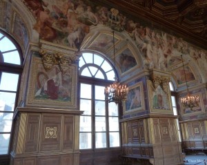 Château de Fontainebleau, interior frescoes Château de Fontainebleau, interior frescoes